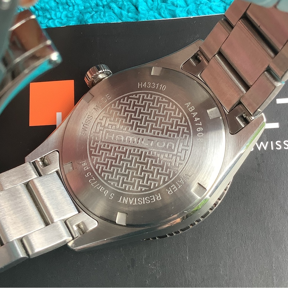 Mens HAMILTON BIG and NICE stainless steel watch💥💥 - Picture 10 of 15
